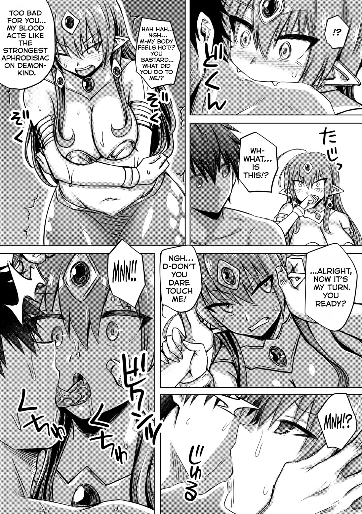 Hentai Manga Comic-Lamia Queen Impregnated by Human Boy-Read-4